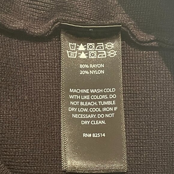 NEW Black crop top size L - Picture 4 of 5